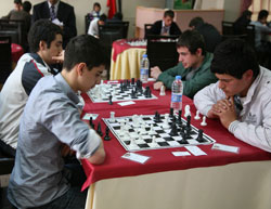 Rize'de Satranç Turnuvası