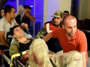 Tokat’ta Bir Asker Ağır Yaralandı