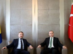 Cumhurbaşkanı Erdoğan, İzetbegoviç İle Bir Araya Geldi