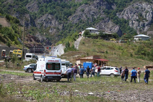 Artvin'de trafik kazası: 2 ölü
