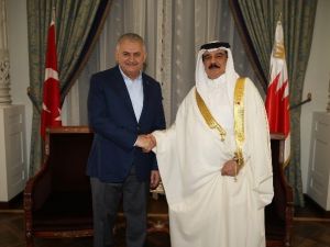 Başbakan Binali Yıldırım Bahreyn Kralı İle Görüştü