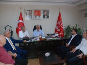 Ak Parti’den Chp’ye Geçmiş Olsun Ziyareti