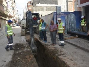 Reşadiye Caddesi’nin Alt Yapısı Yenileniyor
