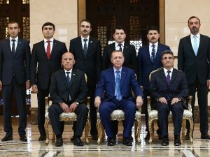 Cumhurbaşkanı Erdoğan, Tacikistan Büyükelçisi Rajabiyon’u Kabul Etti