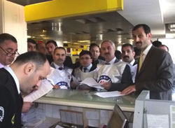 Eğitim-Bir-Sen'den Faks Eylemi