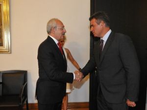 Chp Genel Başkanı Kılıçdaroğlu, Tbb Başkanı Feyzioğlu’nu Kabul Etti