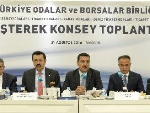 Tobb Müşterek Konsey Toplantısı