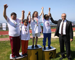 Rize'de Engelliler Atletizm Müsabakaları Yapıldı