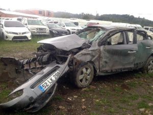 Ünye’de Trafik Kazası: 1 Ölü, 3 Yaralı