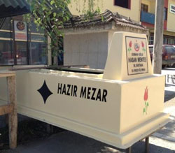 Karadenizli'nin Mezarı Hazır