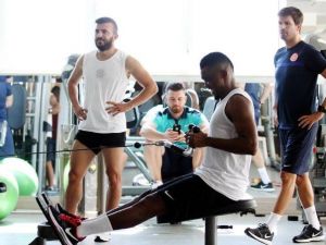 Antalyaspor Salonda Çalıştı