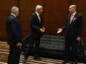 Enver Yılmaz, Külliye’de Cumhurbaşkanı Ve Başbakan İle Görüştü