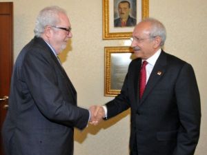 Chp Genel Başkanı Kılıçdaroğlu, Agramunt İle Görüştü