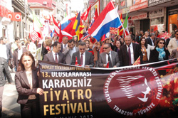 13. Uluslararası Karadeniz Tiyatro Festivali başladı
