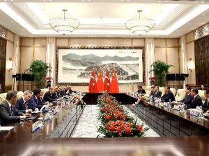 Cumhurbaşkanı Erdoğan, Çin Devlet Başkanı Jinping İle Görüştü