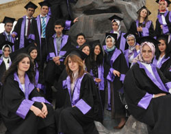 Atatürk Üniversitesi'nde mezuniyet coşkusu