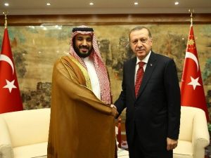 Cumhurbaşkanı Erdoğan, Suudi Savunma Bakanı Salman’la Görüştü