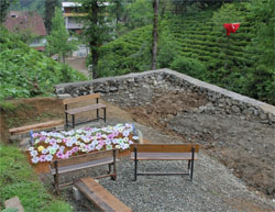 Şehidin Kabrine Çevre Düzenlemesi