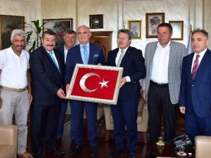 Gümüşhane Heyetinden Başkan Yılmaz’a Ziyaret