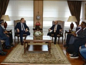 Arap Turizm Örgütü Başkanı Al-fehaid’den Vali Yavuz’a Ziyaret