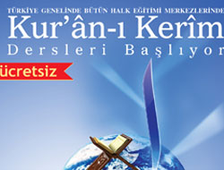 Ücretsiz Kur'ân-ı Kerim Dersleri