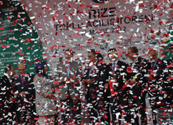 Rize'de Toplu Açılış Töreni