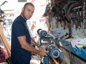 Demirci Esnafında Kurban Hareketliliği