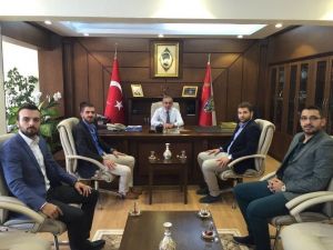 Ak Gençlerden Yavuz’a Ziyaret