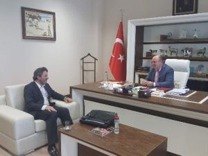 Tümsiad Trabzon Şube Başkanı Atmaca’dan Hayvancılık Genel Müdürü Kayhan’a Ziyaret