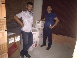 Kızılay’dan Evi Yanan Aileye Yardım Eli