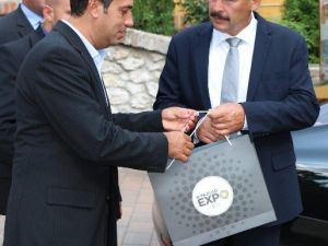 Macar Cumhurbaşkanı’na Müsiad Expo Daveti