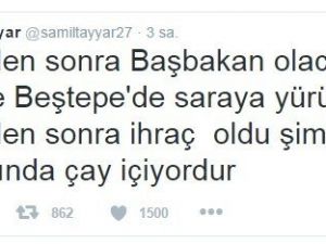 Şamil Tayyar’dan Akşener’in İhracıyla İlgili Açıklama