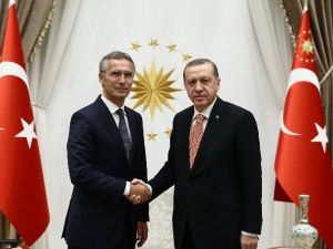 Erdoğan Nato Genel Sekreterini Kabul Etti.