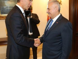 Başbakan Yıldırım, Nato Genel Sekreterini Kabul Etti