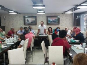 Alaçam Hem Müdürü’ne Veda Yemeği