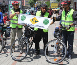 Bisikletliye Saygı Yürüyüşü
