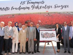 ’15 Temmuz’ Sergisine Mehteranlı Açılış