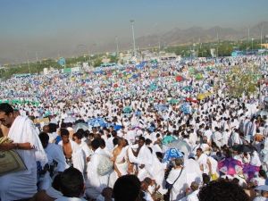 Hacı Adayları Arafat Vakfesinde