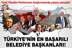 En Başarılı Belediye Başkanları