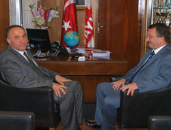 Hacımüftüoğlu Veda Ziyaretinde