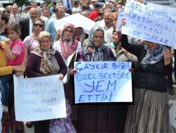 Yaş Çay Üreticilerinden Eylem