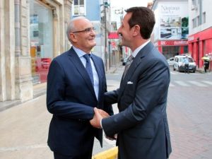 Büyükşehir’de Devlet-millet Bayramlaştı