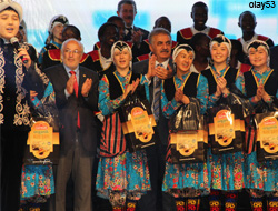 Rize'de Türkçe Olimpiyat Coşkusu