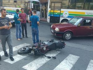 Yarım Saat İçinde 2 Ayrı Motosiklet Kazası: 2 Yaralı