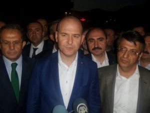 Bakan Soylu Patlama Bölgesinde