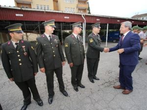 Akyazı Protokolü Bayramlaşma Programında Bir Araya Geldi