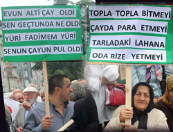 Of'ta Çay Mitingi Yapıldı