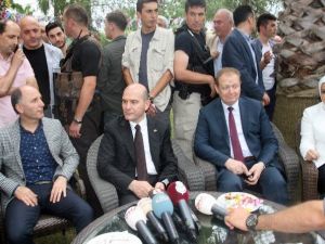 Bakan Soylu, Trabzonspor’un Bayramlaşma Törenine Katıldı