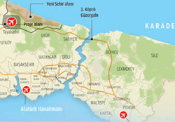 İstanbul'un 3. Havalimanı Karadeniz Sahiline kuruluyor!