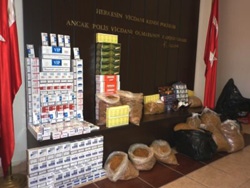 Rize Otobüsünde Kaçak Sigara